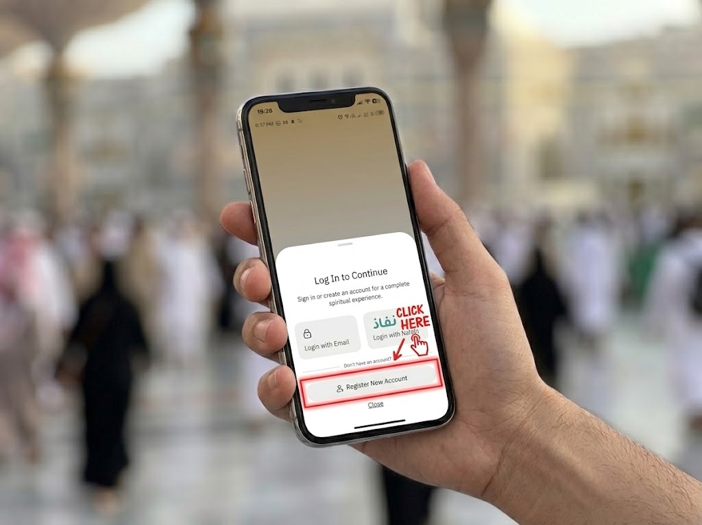 Register Your Account
